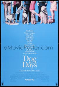7k617 DOG DAYS advance DS 1sh 2018 love comes when you call it, dogs and cast over blue background!