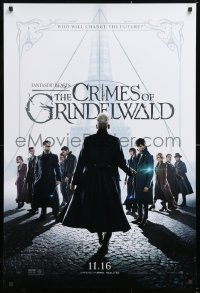 7k632 FANTASTIC BEASTS: THE CRIMES OF GRINDELWALD teaser DS 1sh 2018 who will change the future?