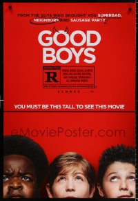 7k657 GOOD BOYS teaser DS 1sh 2019 Molly Gordon, you must be this tall to see this movie!