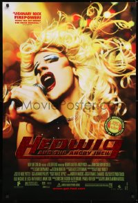 7k680 HEDWIG & THE ANGRY INCH foil DS 1sh 2001 transsexual punk rocker James Cameron Mitchell