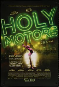 7k691 HOLY MOTORS advance DS 1sh 2012 Denis Lavant, Edith Scob, sexy Eva Mendes!