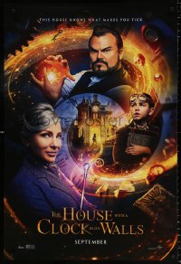 7k696 HOUSE WITH A CLOCK IN ITS WALLS teaser DS 1sh 2018 top cast, it knows what makes you tick!