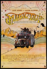 7k775 MAGIC TRIP DS 1sh 2011 Ken Kesey's search for a Kool Place, image of hippie bus & art!