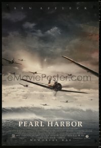 7k820 PEARL HARBOR advance DS 1sh 2001 Michael Bay, World War II, B5N2 bombers flying in!