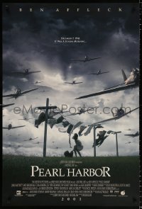 7k821 PEARL HARBOR int'l advance DS 1sh 2001 World War II fighter planes flying over laundry line!