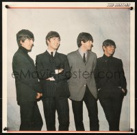 7k326 BEATLES 17x17 special poster 1970s great image of John, Paul, George & Ringo in suits!