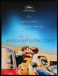 7k168 CANNES FILM FESTIVAL 2018 24x31 French film festival poster 2018 Karina & Belmondo, Pierrot le fou!