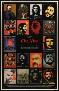 7k337 CHE VIVE 15x24 special poster 1997 many different forms of art and images of Guevara!