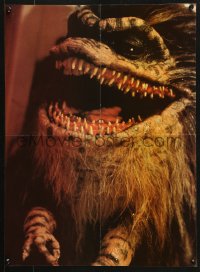 7k368 FANGORIA 2-sided 16x22 special poster 1980s Critters creature and scary zombie!