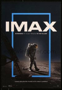 7k126 FIRST MAN IMAX mini poster 2018 journey to the moon, Gosling as Armstrong walking on surface!