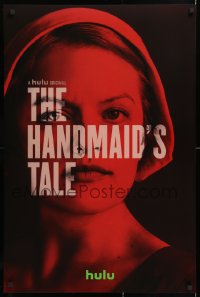 7k023 HANDMAID'S TALE tv poster 2017 close-up of Elisabeth Moss in Puritanical dress!