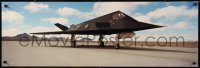 7k425 NASA 10x30 special poster 1990s space exploration agency, image of the F-117 Stealth Fighter!