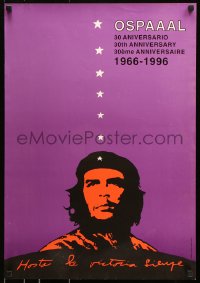 7k435 OSPAAAL 30TH ANNIVERSARY 20x29 Cuban special poster 1996 Eladio Rivadulla Perez art!