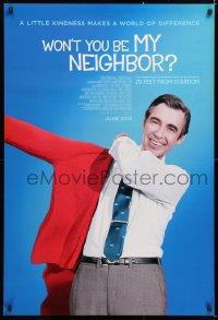 7k987 WON'T YOU BE MY NEIGHBOR? advance DS 1sh 2018 a little kindness makes a world of difference!