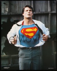 7k499 SUPERMAN III group of 4 16x20 special posters 1983 Christopher Reeve in different scenes!