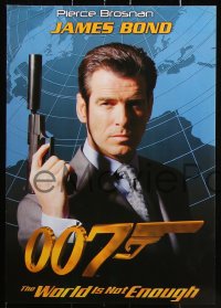 7k046 WORLD IS NOT ENOUGH group of 3 mini posters 1999 Pierce Brosnan as Bond, Richards, Marceau