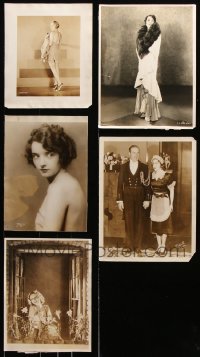 7m079 LOT OF 5 11X14 STILLS 1920s-1930s great portraits from a variety of different movies!