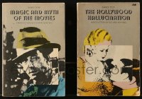 7m242 LOT OF 2 PARKER TYLER SOFTCOVER BOOKS 1970 Magic & Myth of the Movies, Hollywood Hallucination