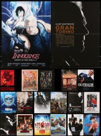 7m368 LOT OF 19 FORMERLY FOLDED 15X21 FRENCH POSTERS 1980s-2010s from a variety of movies!