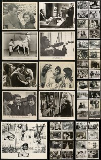 7m309 LOT OF 49 8X10 STILLS 1960s-1970s great scenes from a variety of different movies!