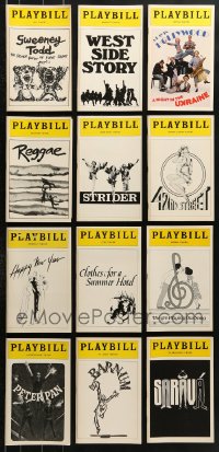 7m248 LOT OF 12 1979 PLAYBILLS 1979 info for a variety of different Broadway shows!