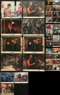 7m081 LOT OF 43 COLOR 11X14 STILLS 1980s-1990s great scenes from a variety of different movies!