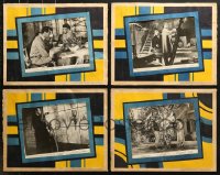 7m084 LOT OF 4 ALL THAT HEAVEN ALLOWS 8X10 STILLS ON 11X14 PRINTED BACKGROUNDS 1955 Wyman, Hudson