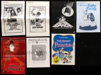 7m122 LOT OF 11 UNCUT PRESSBOOKS 1960s-1980s advertising for a variety of different movies!