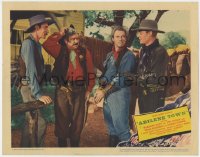 7p014 ABILENE TOWN LC 1946 Randolph Scott catches the bad guys & brings them to justice!