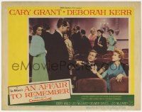7p024 AFFAIR TO REMEMBER LC #3 1957 Cary Grant sadly runs into Deborah Kerr & Richard Denning!