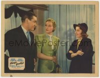 7p030 ALWAYS GOODBYE LC 1938 c/u of Binnie Barnes between Barbara Stanwyck & Herbert Marshall!