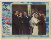 7p088 BLAZE OF NOON LC #6 1947 William Holden, Anne Baxter, Tufts, Bendix & others at wedding!