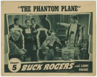 7p108 BUCK ROGERS chapter 5 LC 1939 guys with cool costumes & art deco stuff, The Phantom Plane!