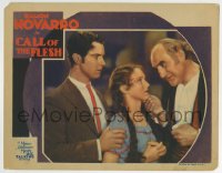 7p117 CALL OF THE FLESH LC 1930 Ramon Novarro eyes Ernest Torrence touching Dorothy Jordan!