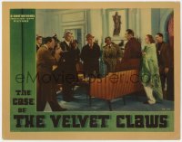 7p131 CASE OF THE VELVET CLAWS LC 1936 Warren William as Perry Mason w/Claire Dodd as Della Street!