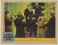 7p133 CASINO MURDER CASE LC 1935 Paul Lukas as Philo Vance by photographers taking pictures!