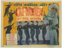 7p136 CAT-WOMEN OF THE MOON LC 1953 campy cult classic, best portrait of five sexy female aliens!