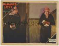 7p189 DAMAGED LOVE LC 1931 Eloise Taylor stares at worried June Collyer, rare lost film!