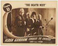 7p289 FLASH GORDON CONQUERS THE UNIVERSE chapter 10 LC 1940 Buster Crabbe in disguise, Death Mist!