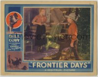 7p311 FRONTIER DAYS LC 1934 scared Ada Ince holding rifle on cowboy hero Bill Cody!