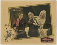 7p354 HANDS ACROSS THE BORDER LC 1926 Fred Thomson rescues Flowers from Tyrone Power's clutches!