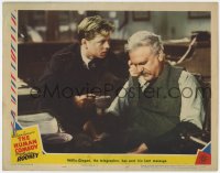 7p401 HUMAN COMEDY LC 1943 Mickey Rooney & Frank Morgan, from William Saroyan story!