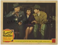 7p441 JOURNEY FOR MARGARET LC 1942 Laraine Day tries to escape Robert Young & Nigel Bruce!