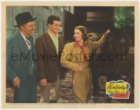 7p450 KENTUCKY LC 1938 Loretta Young by horse smiling at Richard Greene & Walter Brennan!