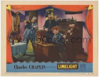 7p500 LIMELIGHT LC #7 1952 Charlie Chaplin, Nigel Bruce and others play in sad band!