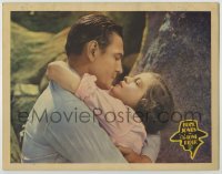 7p510 LONE RIDER LC 1930 best romantic close up of Buck Jones embracing pretty Vera Reynolds!