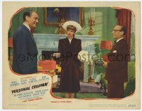 7p529 LURED LC #2 1947 Lucille Ball, George Sanders, Hardwicke, Douglas Sirk, Personal Column!