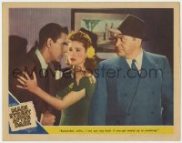7p545 MAIN STREET AFTER DARK LC 1945 Edward Arnold threatens to put Tom Trout back in jail!