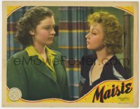 7p546 MAISIE LC 1939 Ann Sothern will make it worth Ruth Hussey's time to keep quiet!