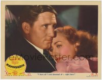 7p564 MANNEQUIN LC 1938 best romantic portrait of Spencer Tracy & Joan Crawford embracing!